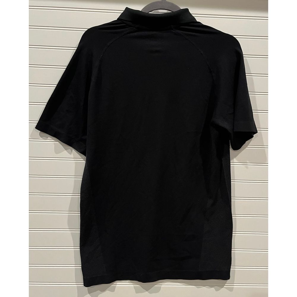 Fabletics Training Day Performance Black Polo Shi… - image 6